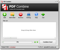 PDF Combine Software Screenshot